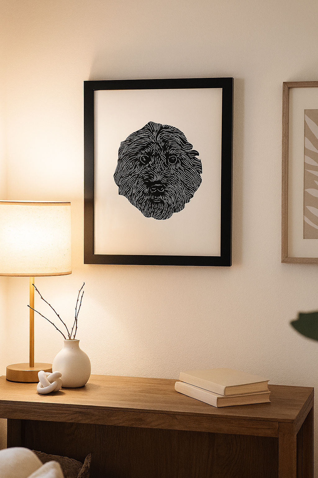 Handprinted Cockapoo Print From £10