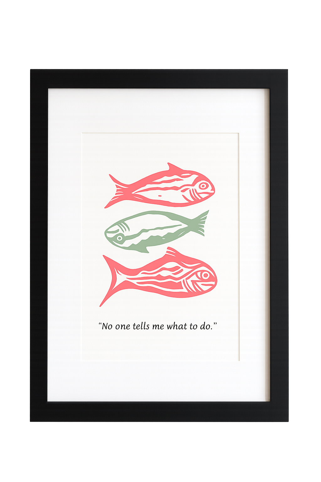 Framed Fish
