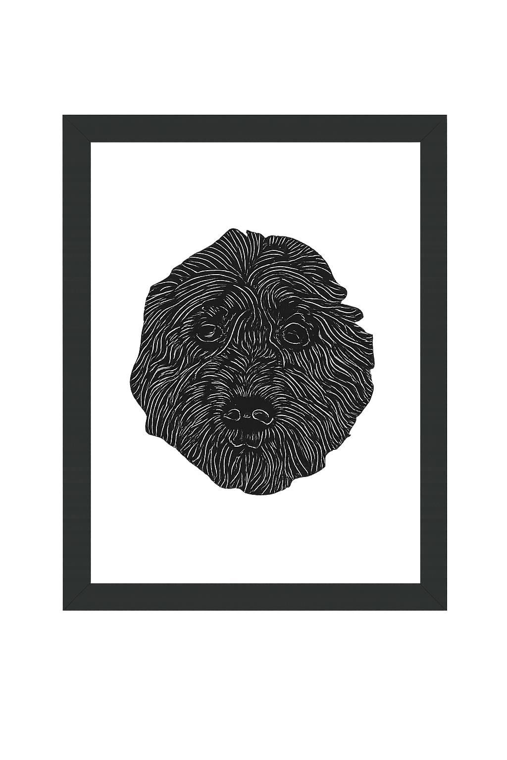 Handprinted Cockapoo Print From £10