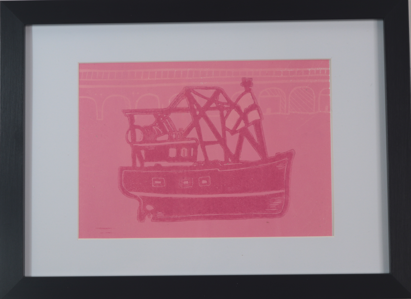 Trawler in Folkestone Harbour - A4 from £10